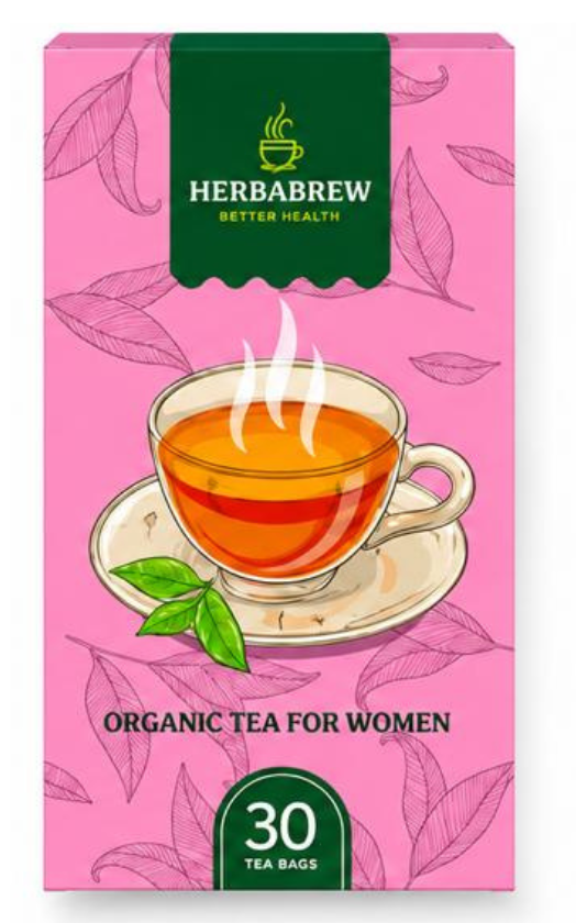 Organic Tea for Women box of thirty organic tea bags